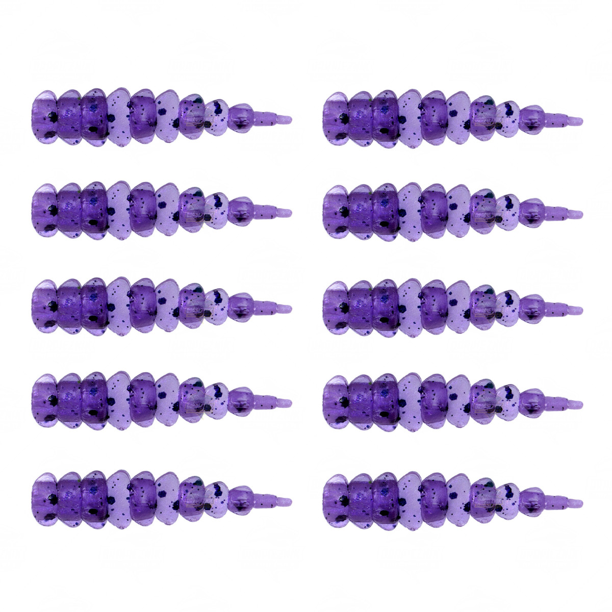 Gumy Fishchaser Drago Worm 4.0cm - VP // Violet & Pepper