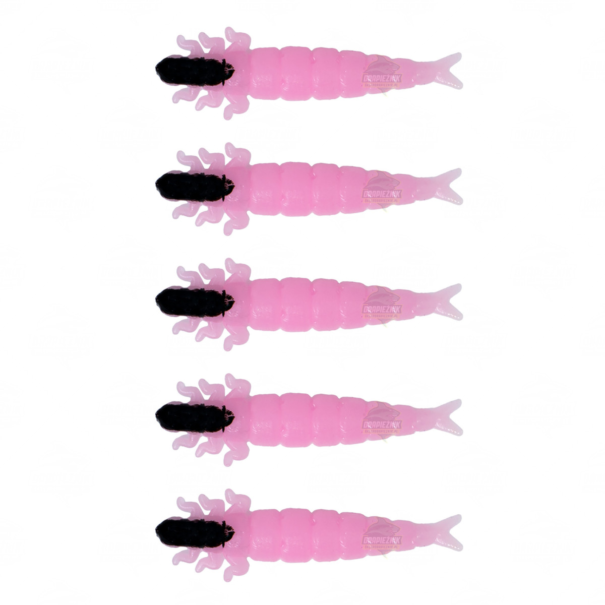 Gumy Fishchaser Microlarvae Chruścik 2.4cm - BG // Bubble Gum