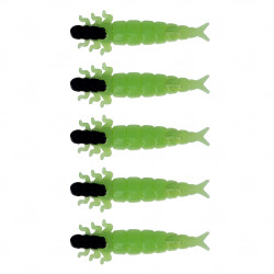 Gumy Fishchaser Microlarvae Chruścik 2.4cm - G // Green
