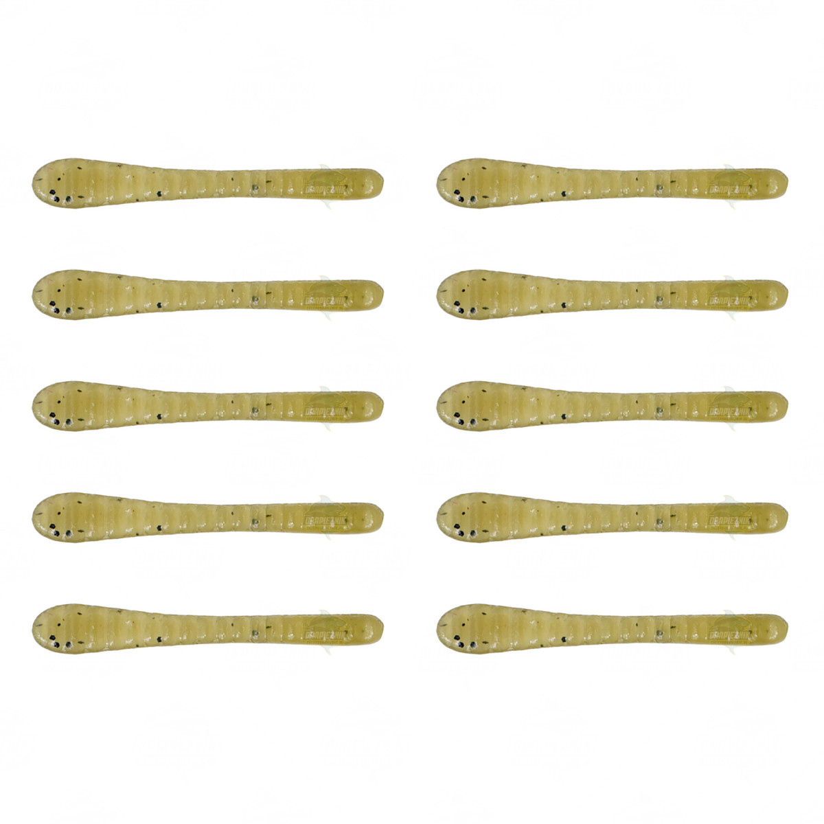 Gumy Fishchaser Mikropijawka 2.5cm - OP // Olive & Pepper