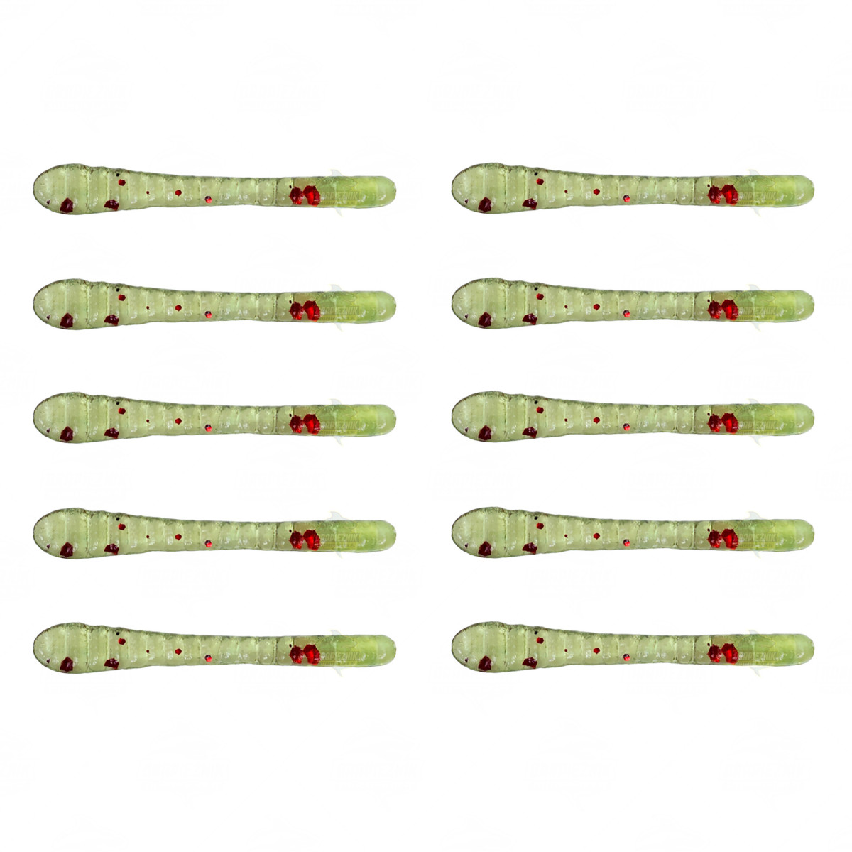 Gumy Fishchaser Mikropijawka 2.5cm - WMR // Watermelon Red