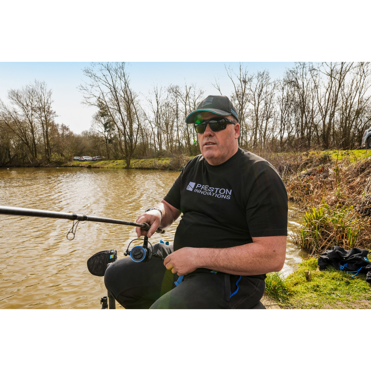 Koszulka Preston Lightweight Black Raglan