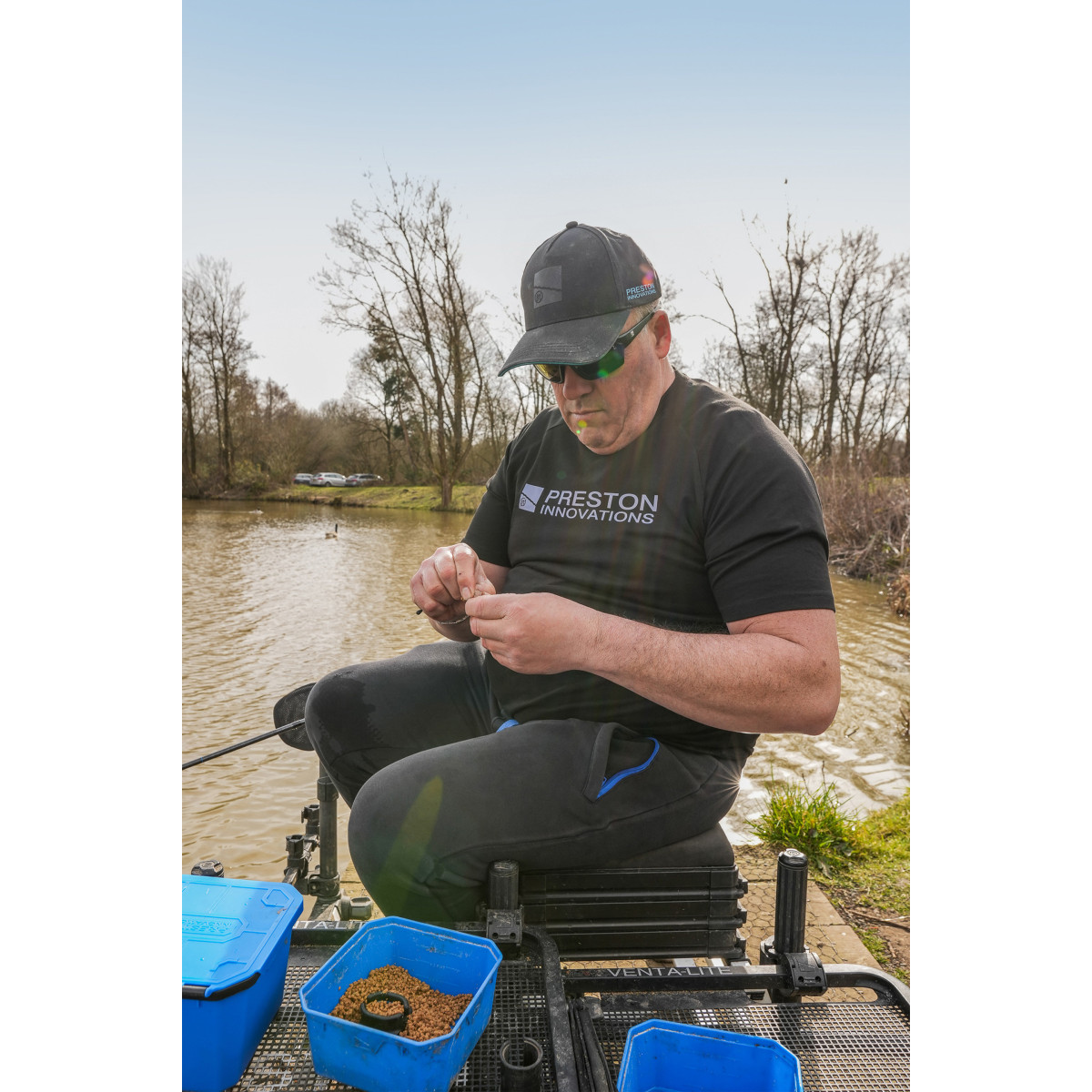 Koszulka Preston Lightweight Black Raglan