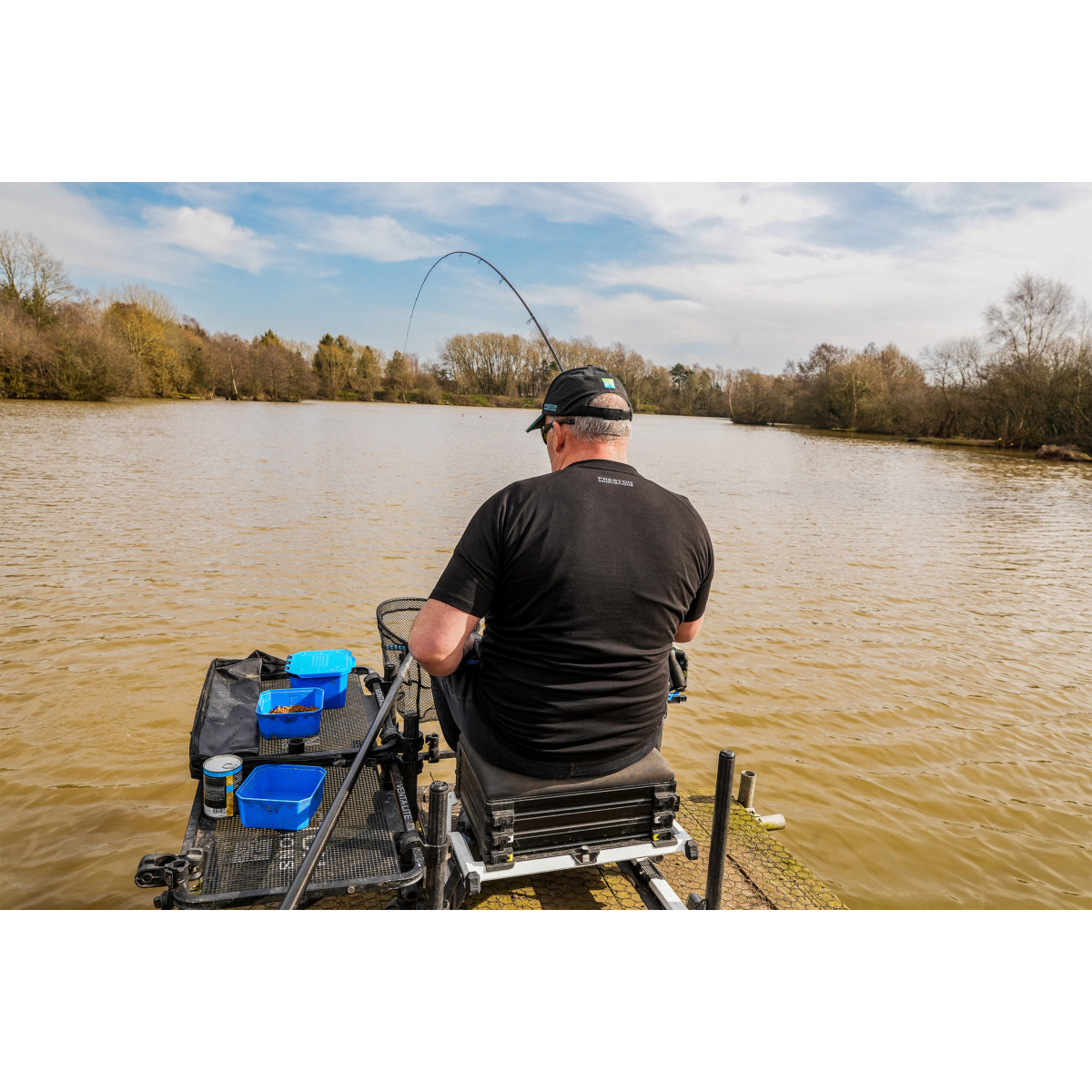 Koszulka Preston Lightweight Black Raglan