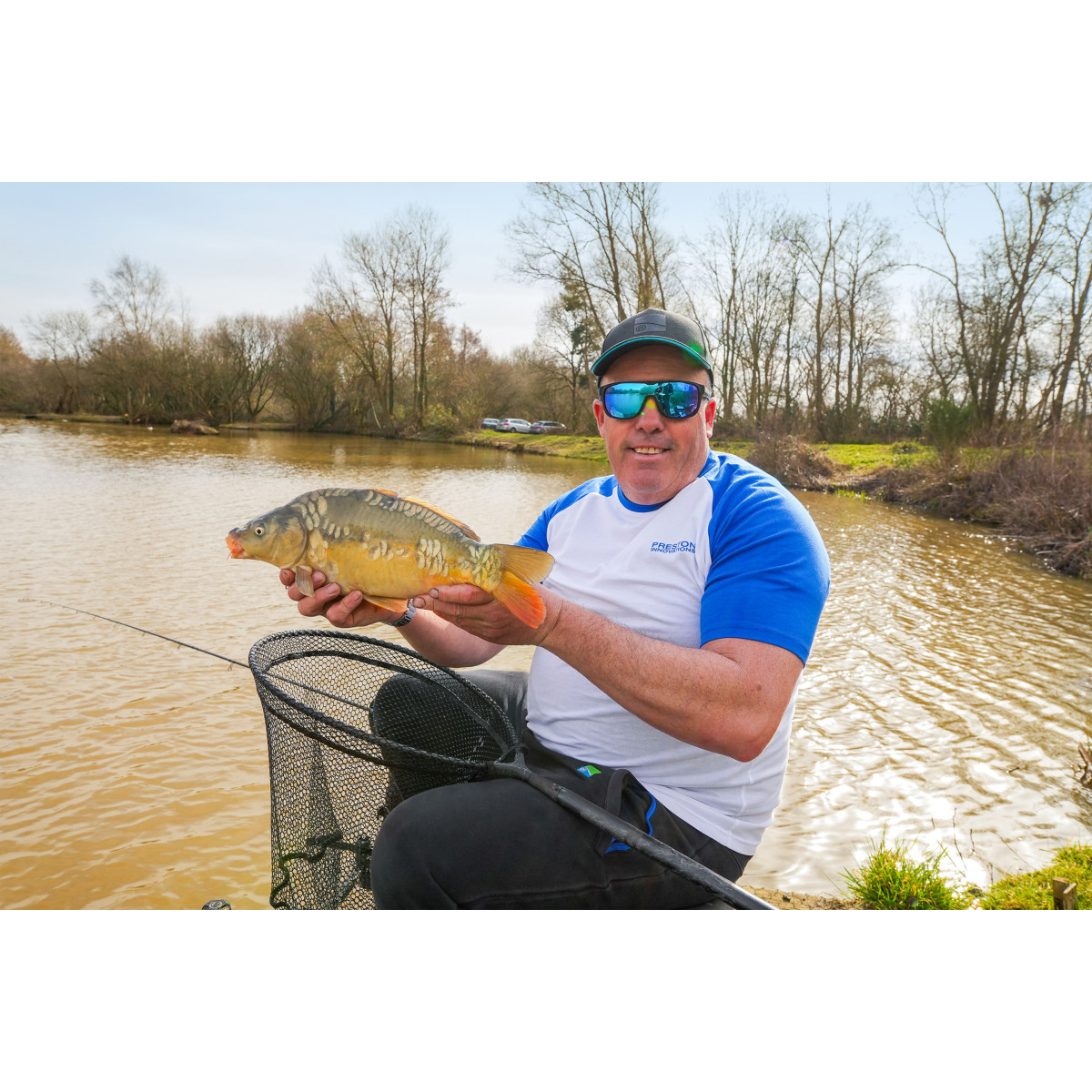 Koszulka Preston Lightweight White Raglan