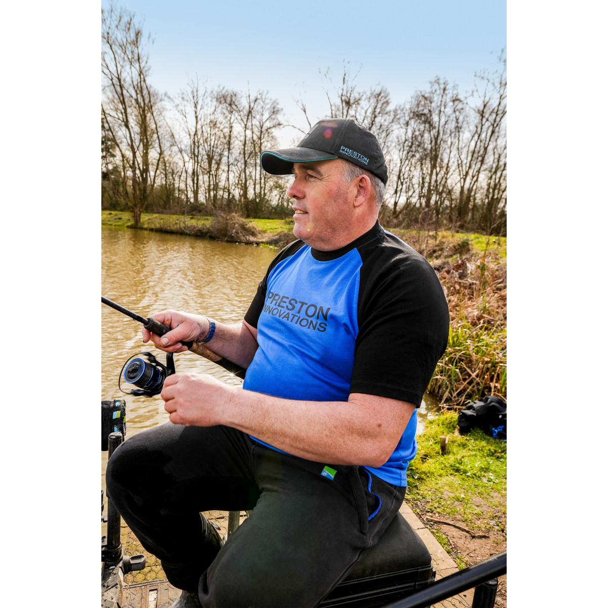 Koszulka Preston Lightweight Blue Raglan