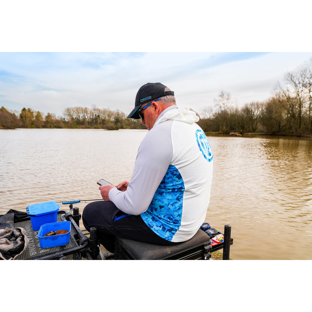 Koszulka Preston Performance Hooded Sun Shirt UPF-40