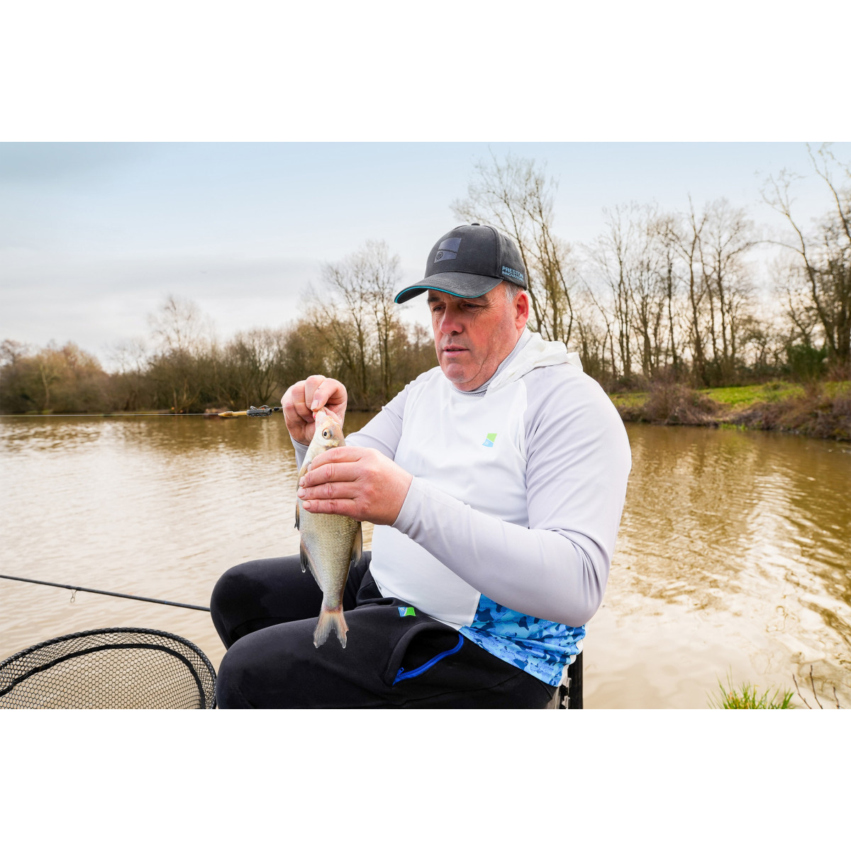 Koszulka Preston Performance Hooded Sun Shirt UPF-40