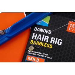 Przypony Preston KKH-B Mag Store Hair Rig - 6" / BANDED
