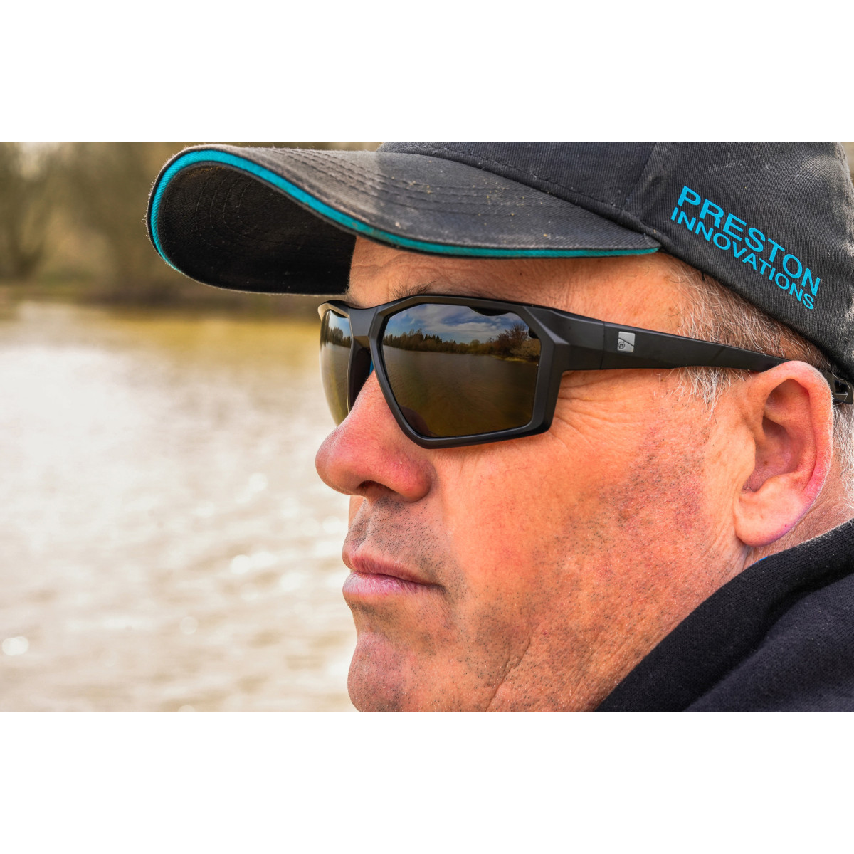 Okulary Preston Absolute Wrap Sunglasses - Amber Brown