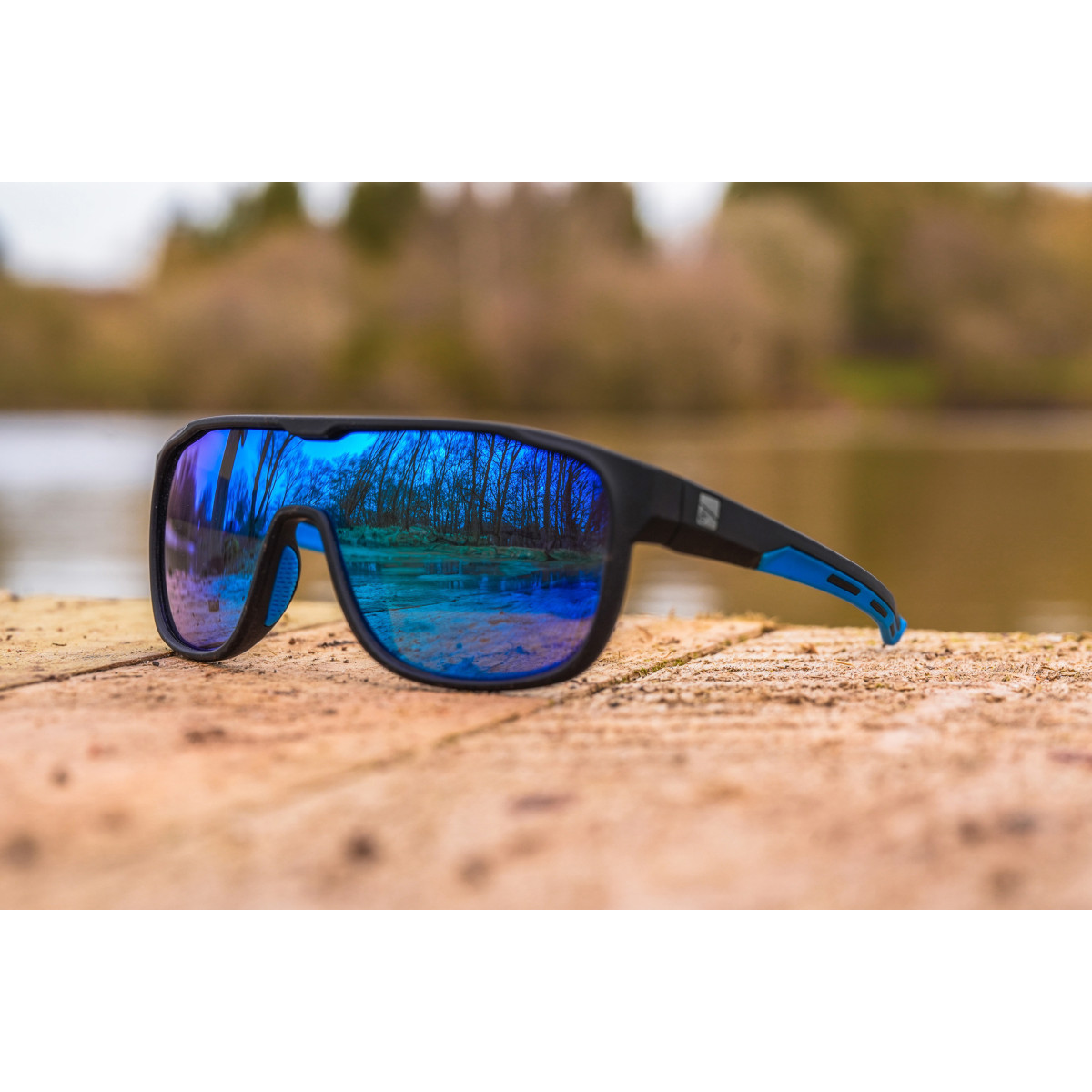 Okulary Preston Absolute Wrap Sunglasses - Ice Blue
