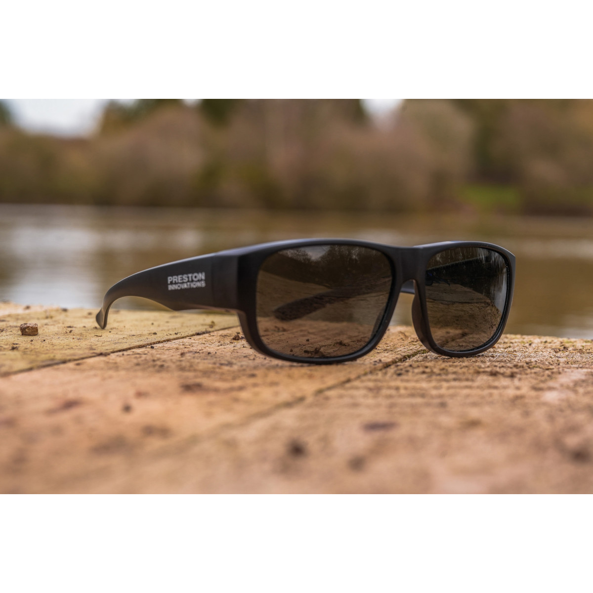 Okulary Preston Absolute Wrap Sunglasses - Smoke