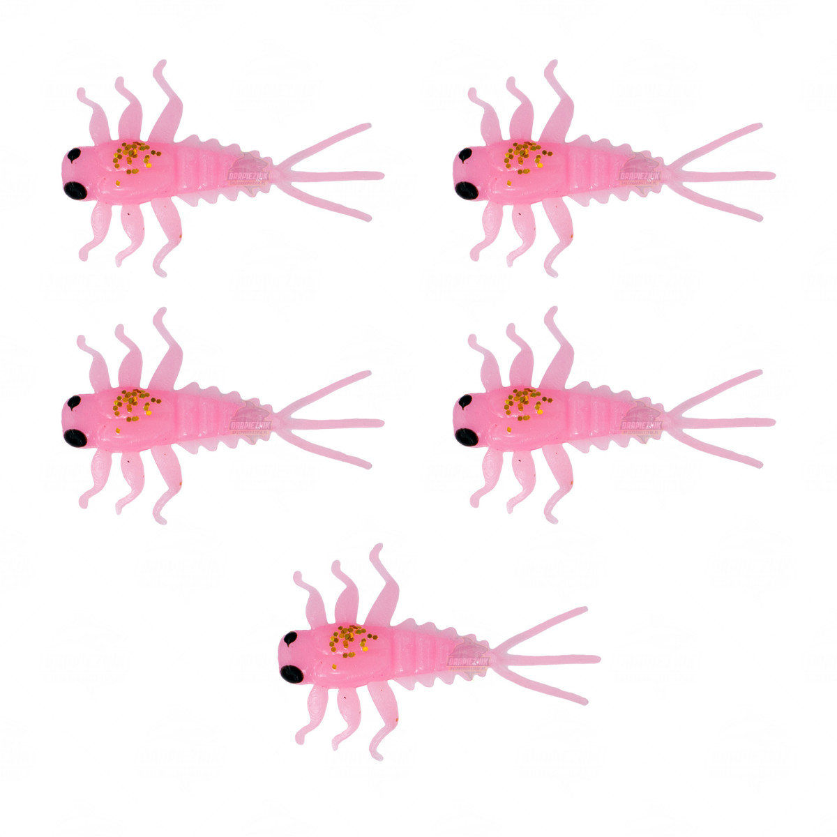 Gumy Fishchaser Microlarvae Jętka 2.7cm - BG // Bubble Gum