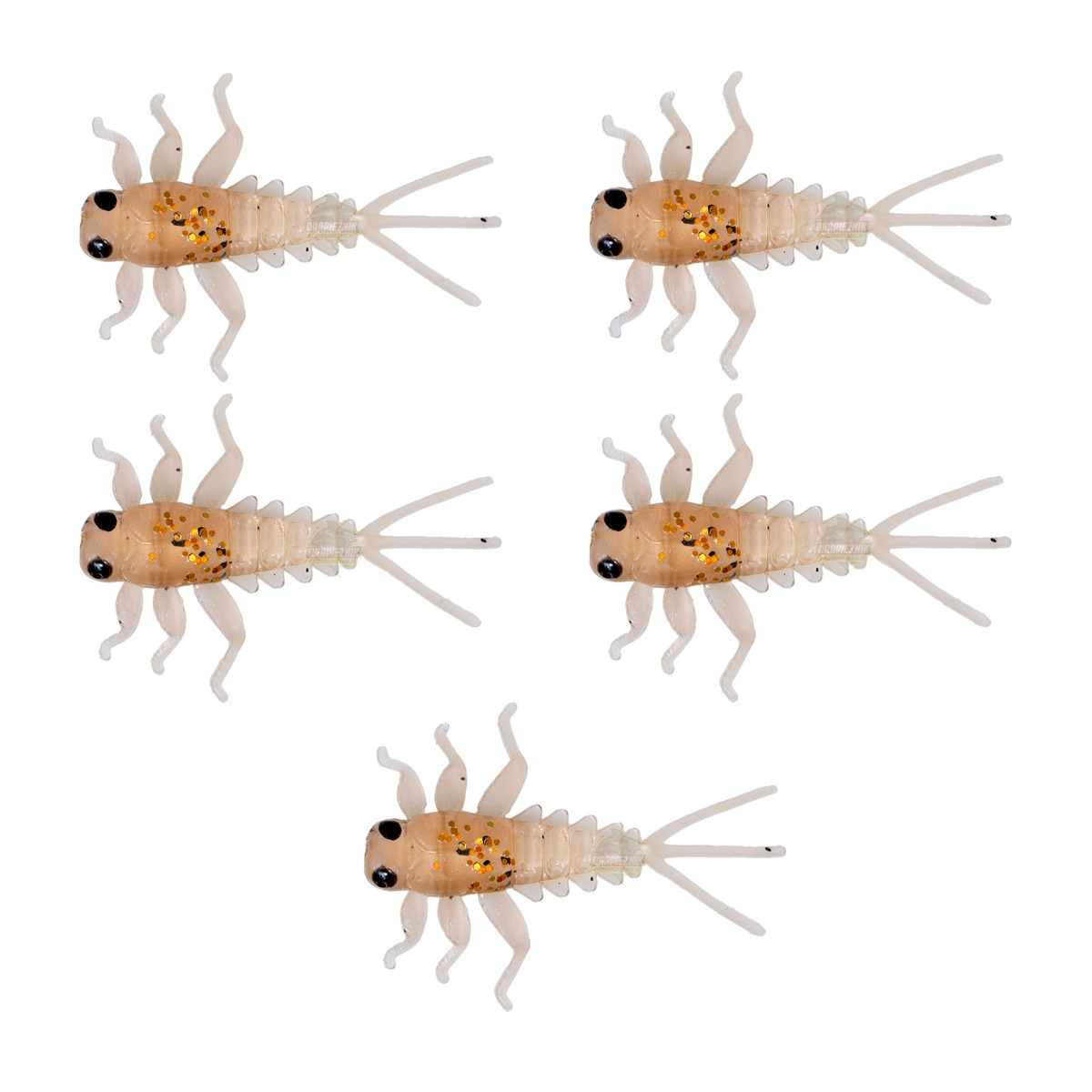 Gumy Fishchaser Microlarvae Jętka 2.7cm - CHP // Chardonnay & Pepper