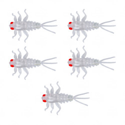 Gumy Fishchaser Microlarvae Jętka 2.7cm - P // Pearl