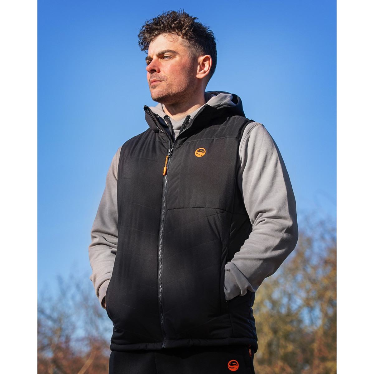 Kamizelka Guru Hybrid Gilet Black