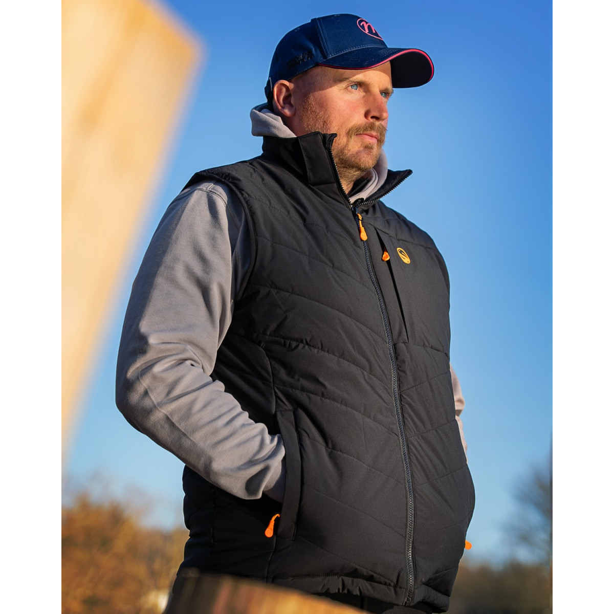 Kamizelka Guru Hybrid Gilet Black