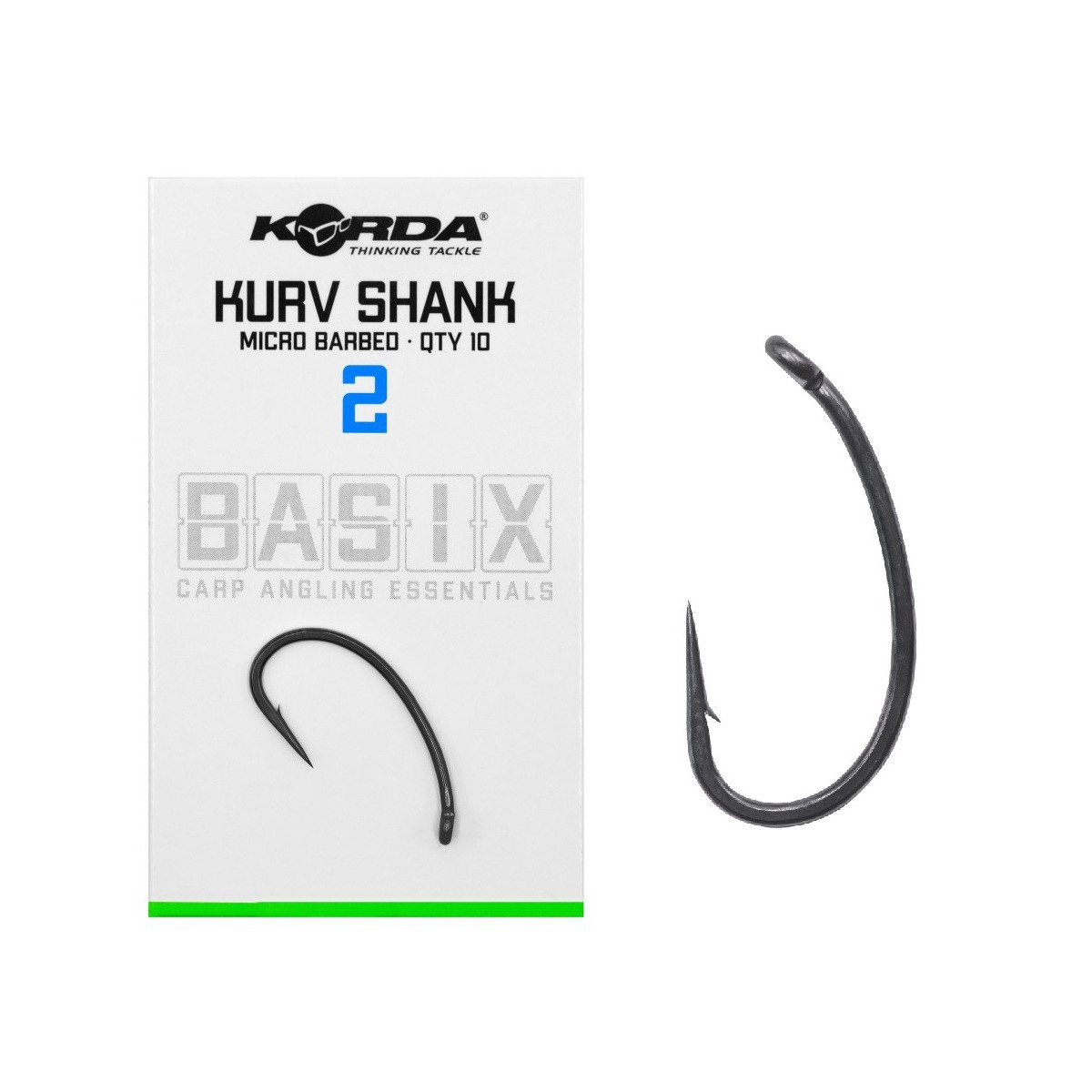 Haczyki Korda Basix Kurv Barbed- roz. 2