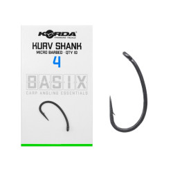 Haczyki Korda Basix Kurv Shank Barbed - roz. 4