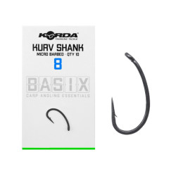 Haczyki Korda Basix Kurv Shank Barbed - roz. 8