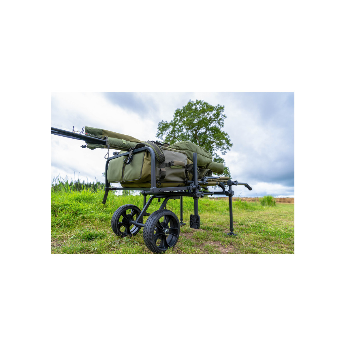 System jezdny Korum S23 - Twin Wheel Deluxe Barrow Kit