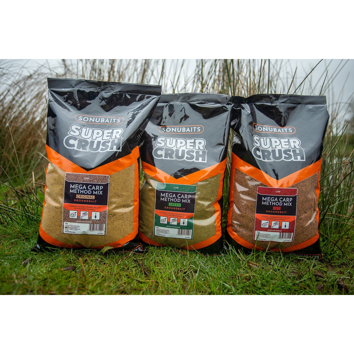 Zanęta Sonubaits Supercrush Mega Carp Method Mix