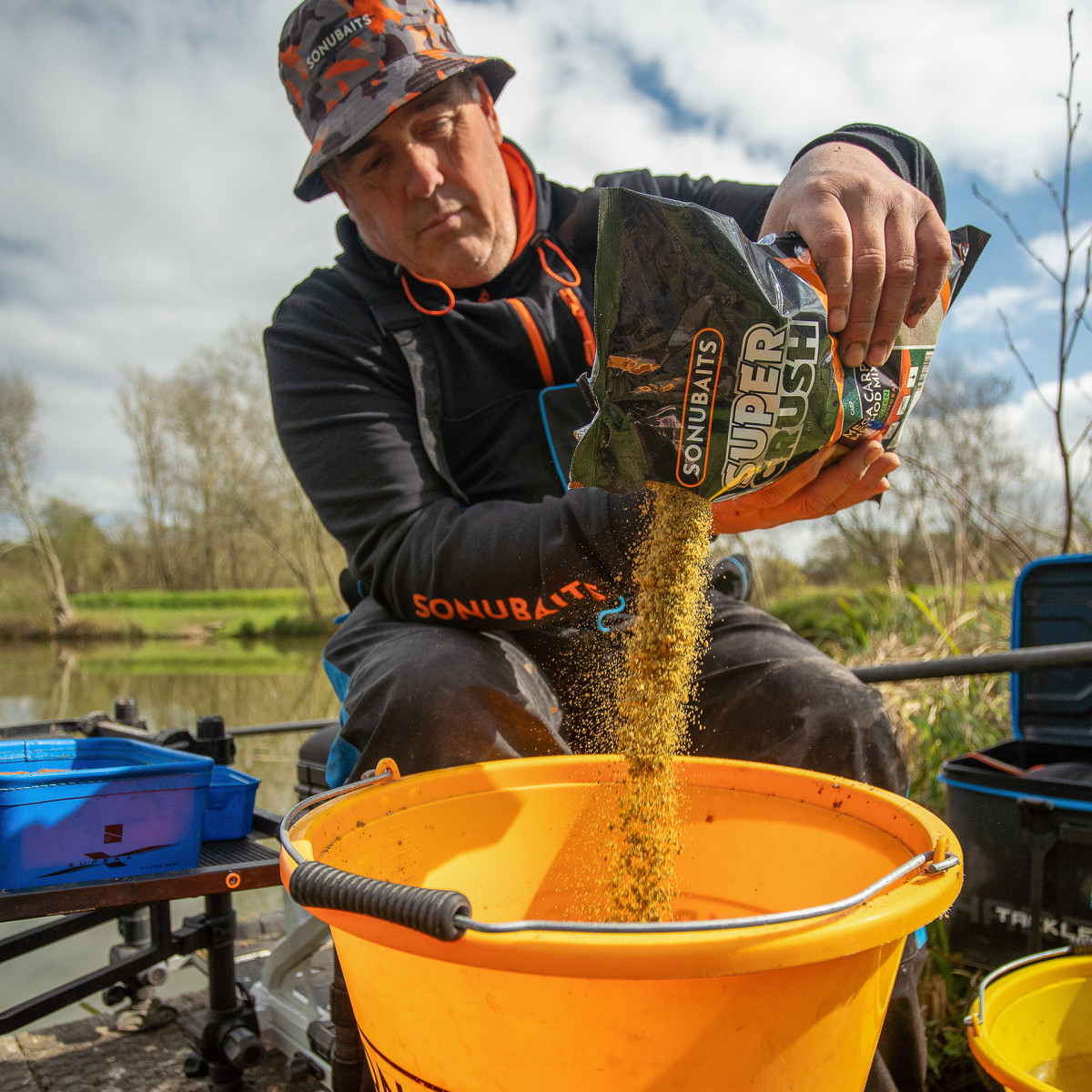 S1770048 Zanęta Sonubaits Supercrush Mega Carp Method Mix - Green