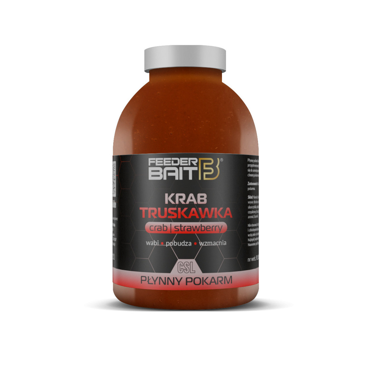 FB13-11 Zalewa Feeder Bait 250ml - Krab truskawka