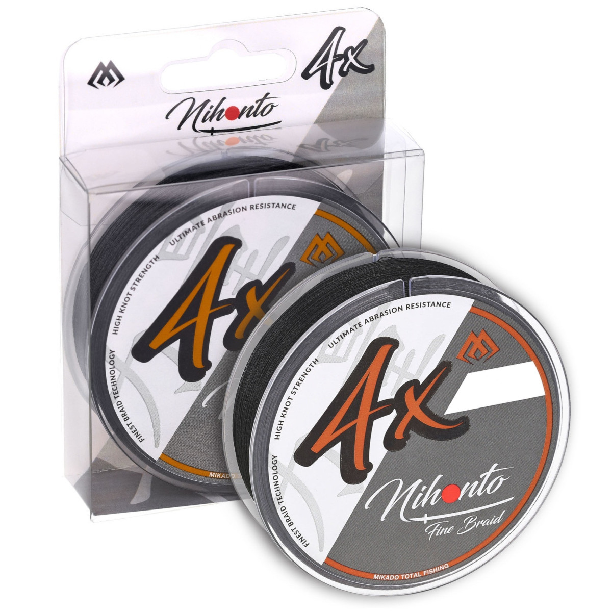 Plecionka Mikado Nihonto Fine Braid 15m - Czarna 0.20mm