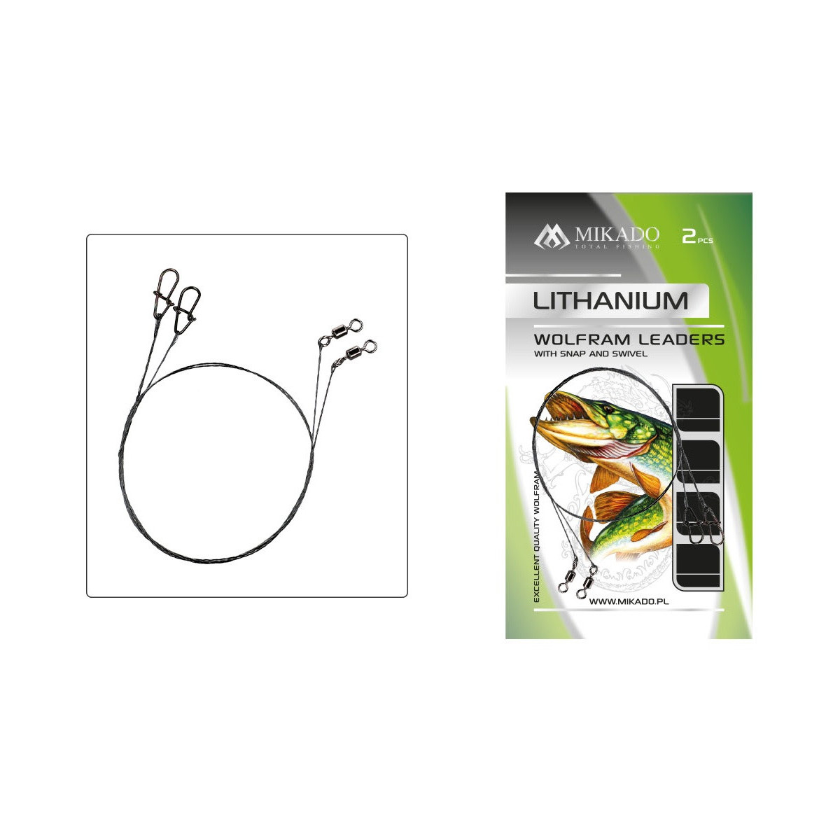 Przypony wolframowe Mikado