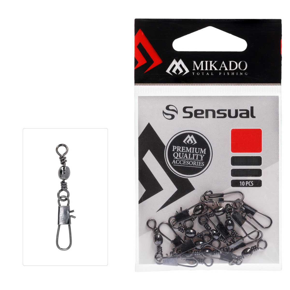 Krętlik baryłkowy z agrafką Fastlock Mikado