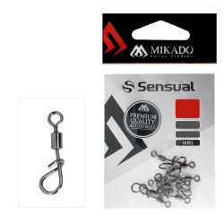 Warianty Agrafka typu "Polish" z krętlikiem rolkowym Mikado 1011 - roz. M