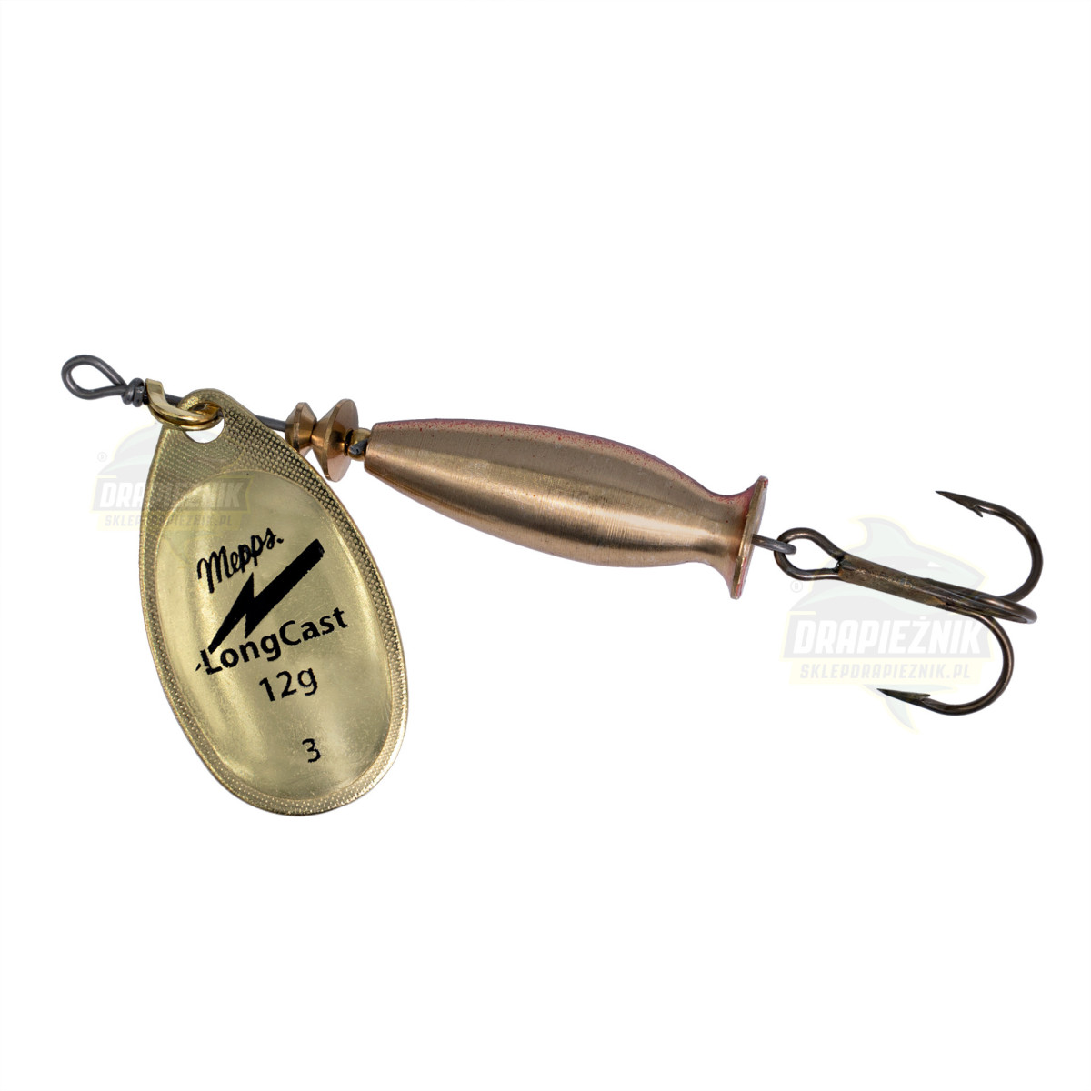 Obrotówka Mepps Long Cast 3 Złota