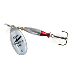 Obrotówka Mepps Long Cast 5 Srebrny