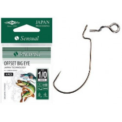 Warianty Haczyki Mikado Sensual Offset Big Eye - roz. 4/0