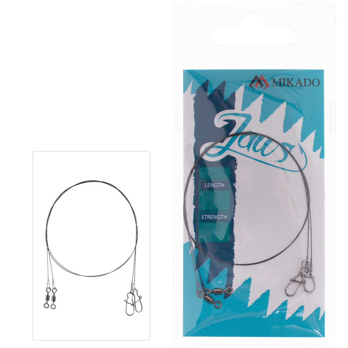 Przypony wolframowe Mikado JAWS