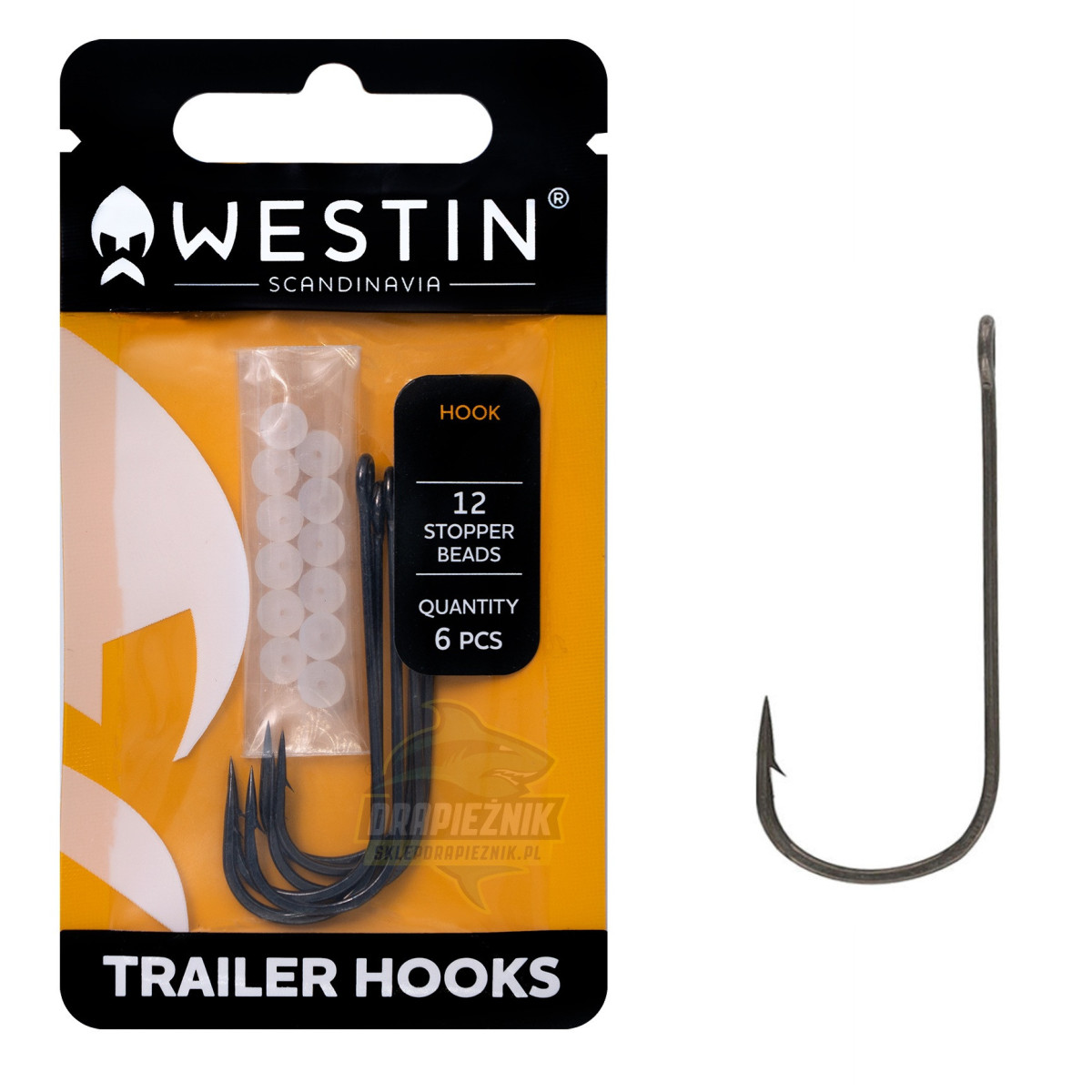 Haczyki Westin Trailer Hooks & Beads