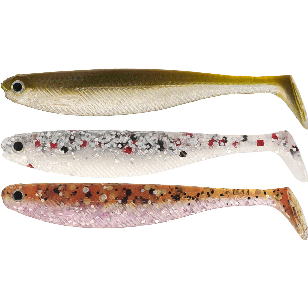 P240-1093-240 Zestaw gum Westin Shad Teez Slim 4.7cm -  Clear Water Mix 23