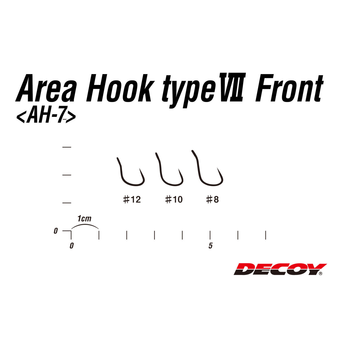 Haczyki Decoy AH-7 Area Hook Type VII Front bezzadziorowe
