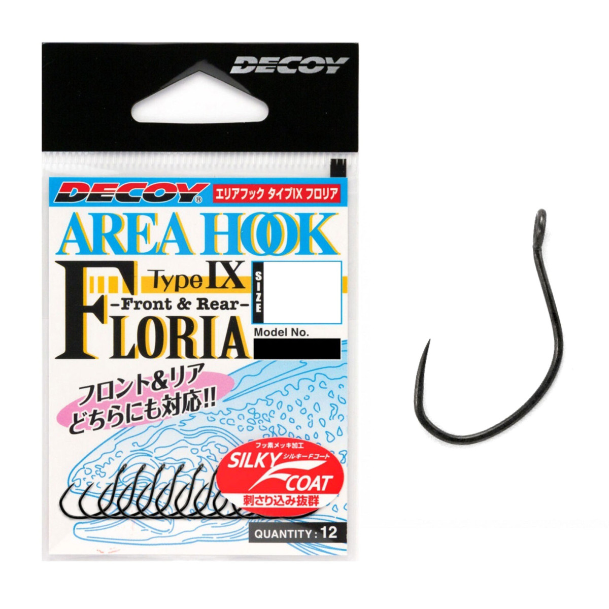 Haczyki Decoy AH-9 Area Hook Type IX Floria bezzadziorowe