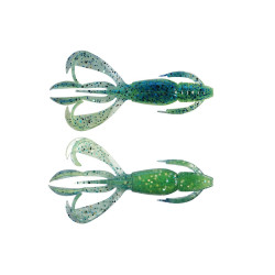 Keitech Crazy Flapper 2'' 5.1cm - LT60 Blue x Chart
