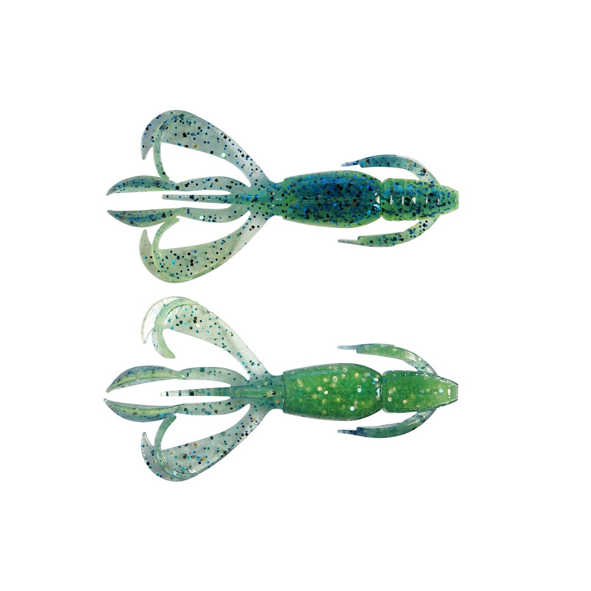 Keitech Crazy Flapper 2'' 5.1cm - LT60 Blue x Chart