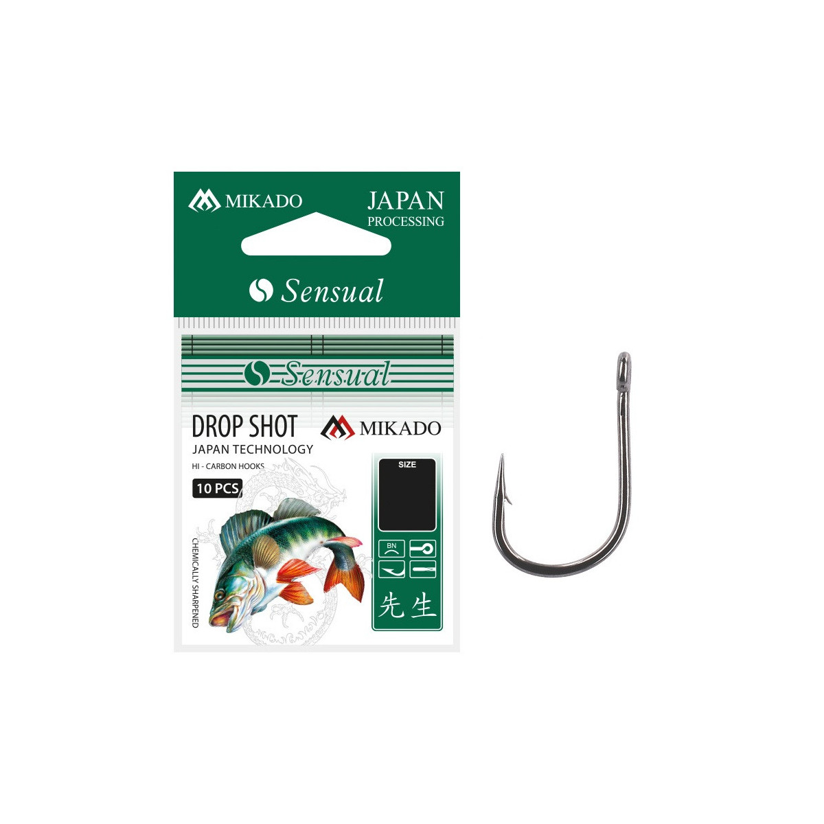 Haczyki Mikado Sensual Drop Shot