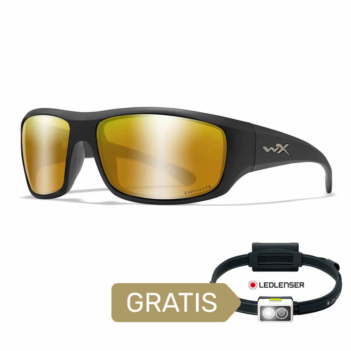 Okulary Wiley X Captivate - OMEGA Polaraized Bronze Mirror