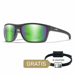 Okulary Wiley X Captivate - KINGPIN Polaraized Green Mirror