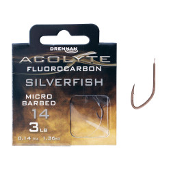 Przypony Drennan Acolyte Silverfish 30cm - roz.14