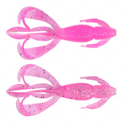 Keitech Crazy Flapper - 535 Pink Silver Glow