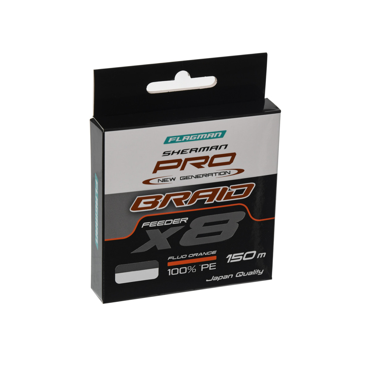 Plecionka Flagman Sherman Pro NG Braid X8 Fluo Orange