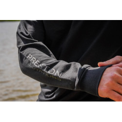 Bluza Preston Black Minimal Sweatshirt