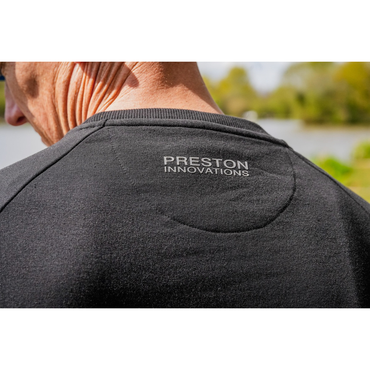 Bluza Preston Black Minimal Sweatshirt